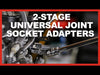3-Piece Magnetic 2-Stage Universal Joint Set