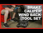 23-Piece Brake Caliper Wind Back Tool Set
