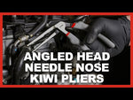 2-Piece Angled Head Needle Nose Kiwi Pliers Set
