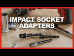 10-Piece 3/8-Inch Drive 3-Inch Impact Grade Socket Adapter Set