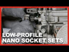 15-Piece 1/2-Inch Drive Metric Low Profile Nano Impact Socket Set