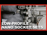 11-Piece 1/2-Inch Drive SAE Low Profile Nano Impact Socket Set