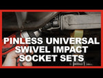 11-Piece Metric Pinless Universal Swivel Impact Socket Set