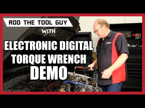 rod the tool guy with ARES electronic digital torque wrench demo video press play button