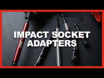 6-Piece 3-Inch and 6-Inch Impact Grade Socket Adapter Set with Color Sleeve