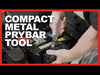2-Piece Compact Panel / Trim Wedge Metal Prybar Tool Set