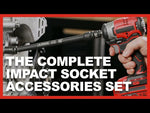 23-Piece Master Impact Socket Accessories Set
