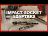 10-Piece 1/2-Inch Drive 3-Inch Impact Grade Socket Adapter Set