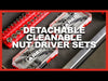 7-Piece Master Metric Detachable Cleanable Nut Driver Set