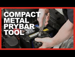 Compact Panel / Trim Wedge Metal Prybar Tool