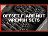 5-Piece Metric Flare Nut Wrench Set