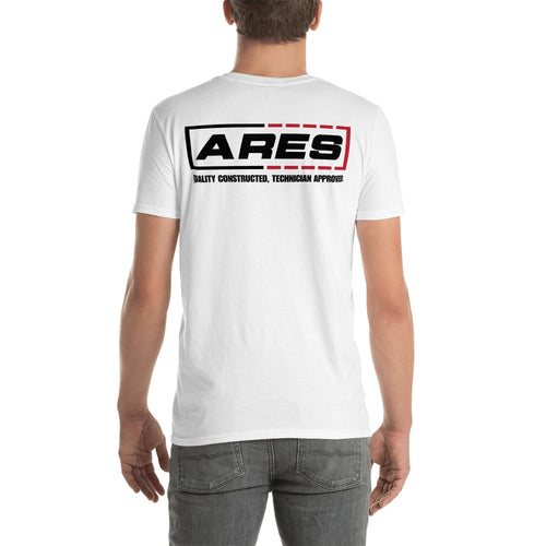 ARES Classic White Logo Tee