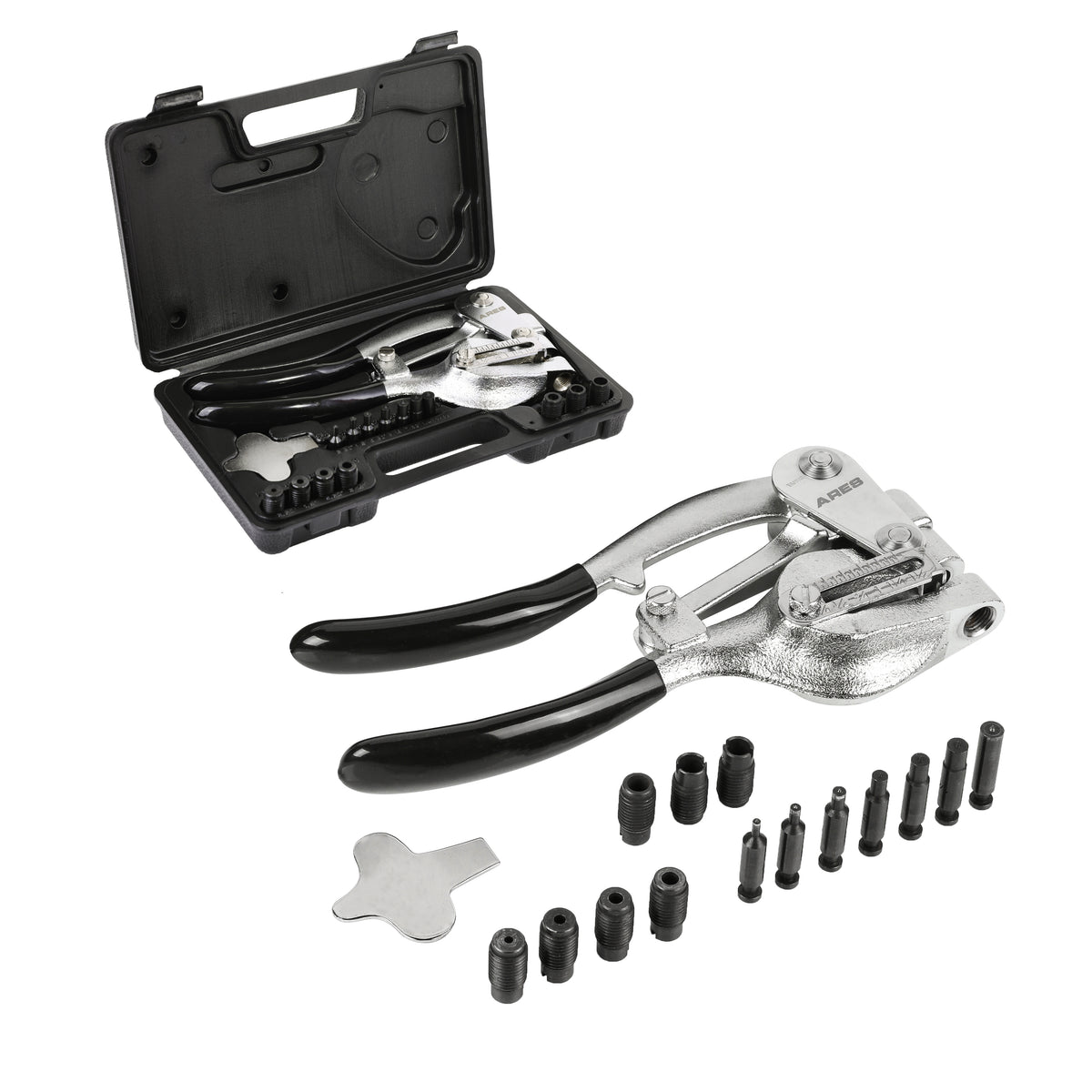 ARES 10005 - Metal Hole Punch Set — ARES Tool, MJD Industries, LLC