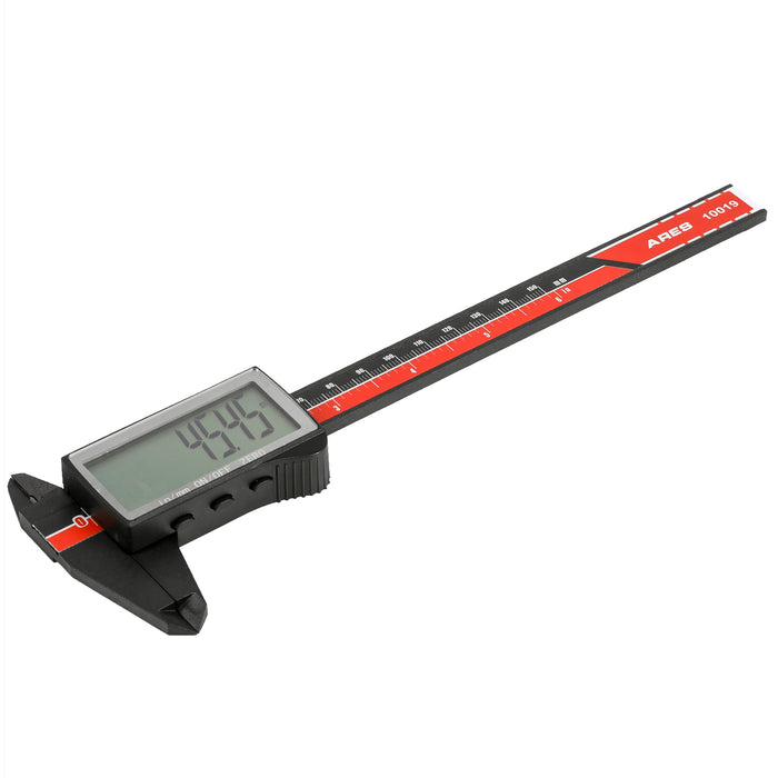 6-inch Carbon Composite Digital Calipers with Oversized LCD Screen
