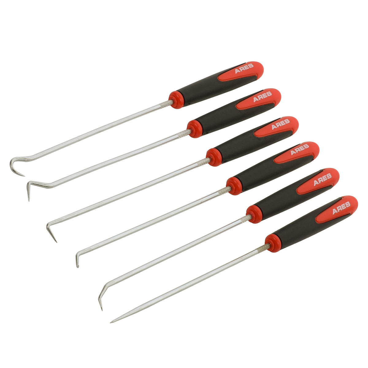 [37]シリンダーパドロック 35mm 10個セット ARES 10035 - Extra Long Precision Hook and Pick Set — ARES Tool