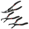 3-Piece Push Pin and Trim Clip Removal Pliers Set