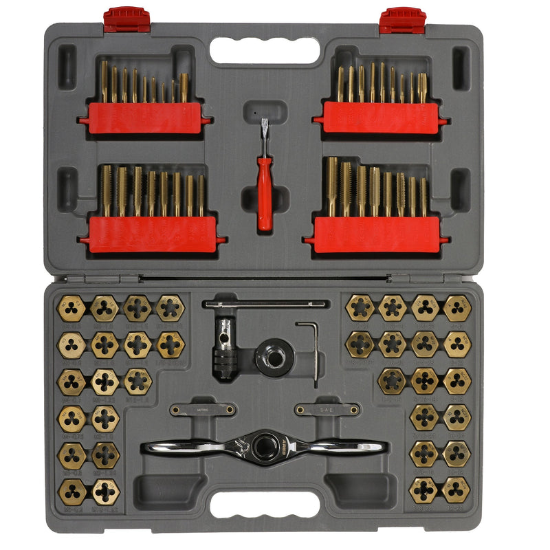 76-Piece Master Ratcheting Tap and Die Set