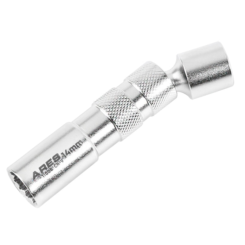 14mm Thin Wall Magnetic Swivel Spark Plug Socket