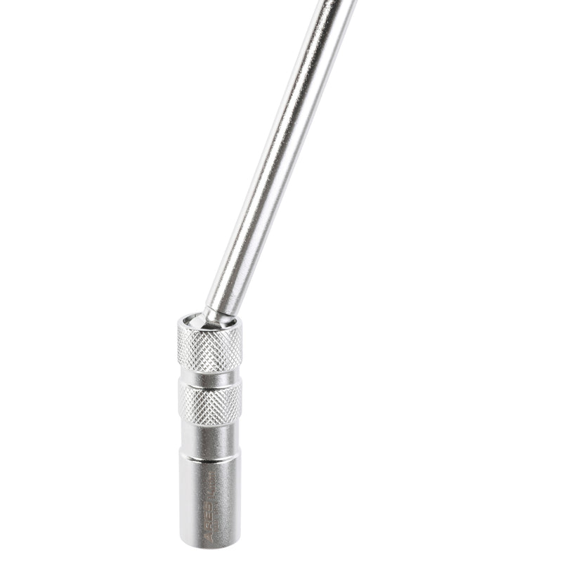 14mm Thin Wall Magnetic Swivel Spark Plug Socket with 12-inch Extension