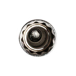 14mm Thin Wall Magnetic Swivel Spark Plug Socket with 12-inch Extension