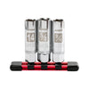 3-Piece Magnetic Spark Plug Socket Set