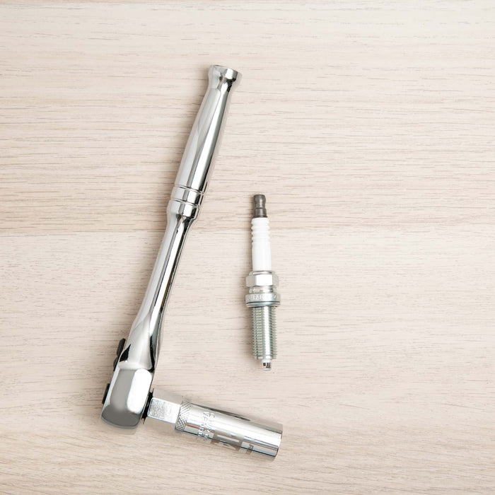 ARES 11017 - 14mm 3/8-inch Drive Thin Wall Magnetic Spark Plug Socket