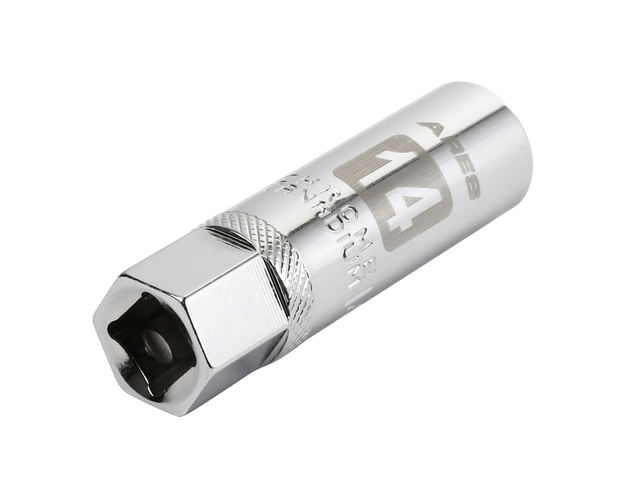 ARES 11017 - 14mm 3/8-inch Drive Thin Wall Magnetic Spark Plug Socket