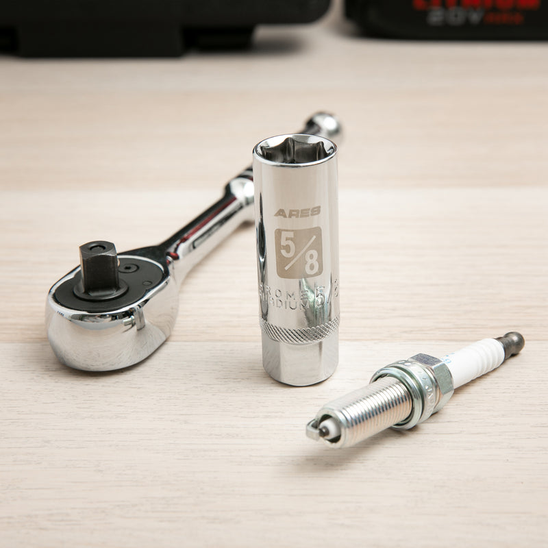 5/8-inch 3/8-inch Drive Magnetic Spark Plug Socket
