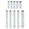 10-Piece Extra Deep and Standard Length Magnetic Spark Plug Socket Set