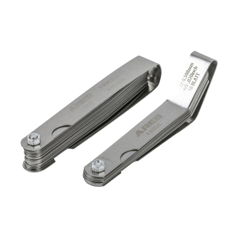 2-Piece Tapered Feeler Gauge and Offset Feeler Gauge Set