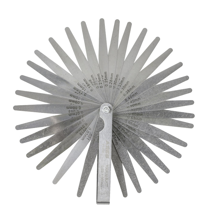 ARES 11042 - 2-Piece Tapered Feeler Gauge and Offset Feeler Gauge Set