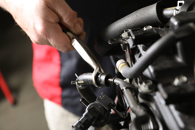 Offset Spark Plug Boot Removal Pliers