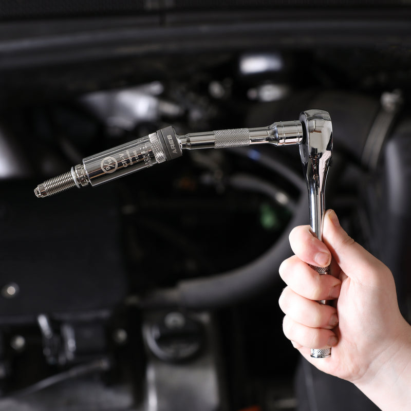 3-Piece 3/8-Inch Drive Magnetic Swivel Spark Plug Socket Set with Thin Wall and Extensions