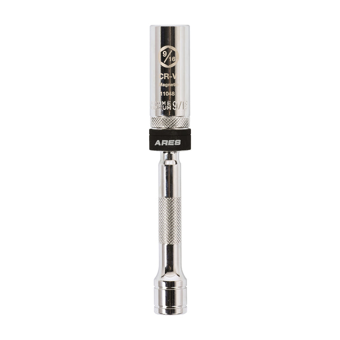 ARES 11048 - 3/8-Inch Drive by 9/16-Inch Magnetic Swivel Spark Plug Socket
