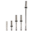 5-Piece Magnetic Swivel Spark Plug Socket Set