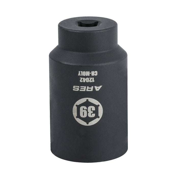 ARES 12042 - 39mm 1/2-Inch Drive 6 Point Axle Nut Socket