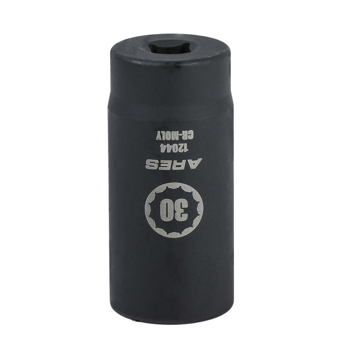 ARES 12044 - Dado para tuerca de eje de 30 mm (12 puntas)