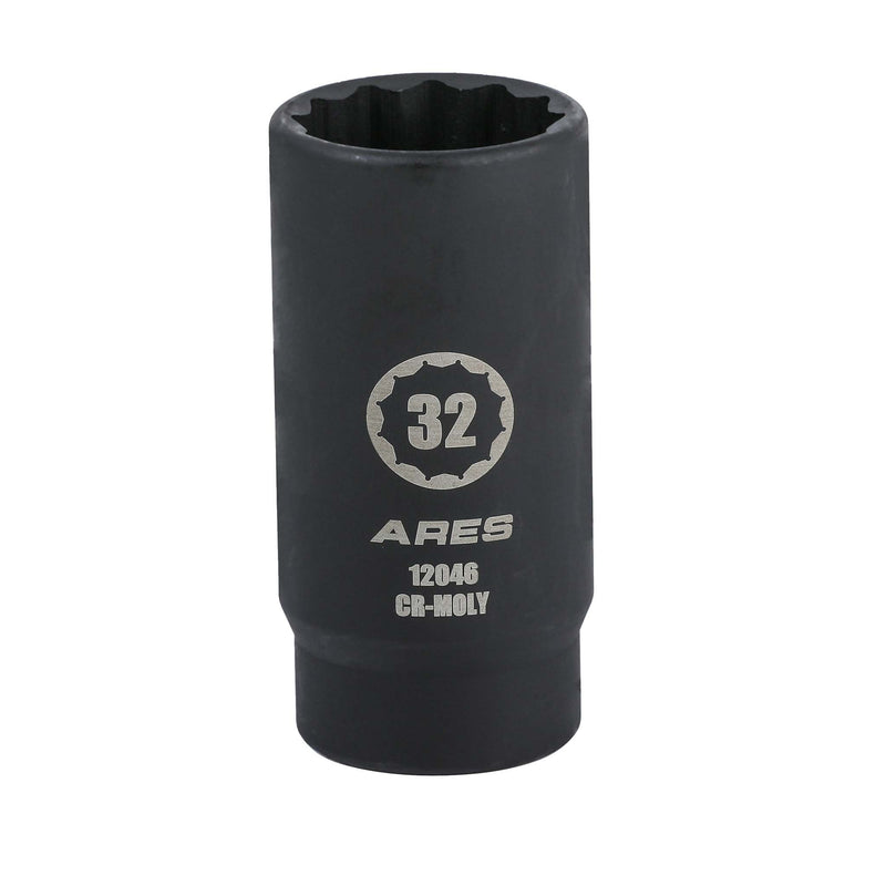 32MM Axle Nut Industries, – MJD (12 Point) Socket Tool, ARES LLC