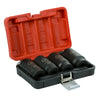 4-Piece Axle Nut Socket Set (12 Point)
