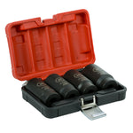 4-Piece Axle Nut Socket Set (12 Point)