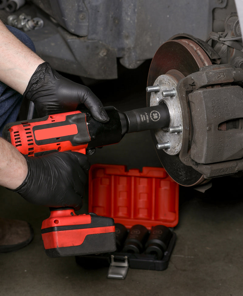 4-Piece Axle Nut Socket Set (12 Point)