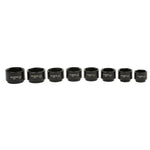 8-Piece 3/8-Inch Drive Low Profile Fuel and Oil Filter Socket Set