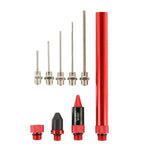 9-Piece Air Blow Gun Needle Nozzle and Tips Accessory Set