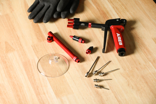 9-Piece Air Blow Gun Needle Nozzle and Tips Accessory Set