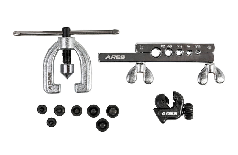 Double Flaring Tool Set with Extra Adapters