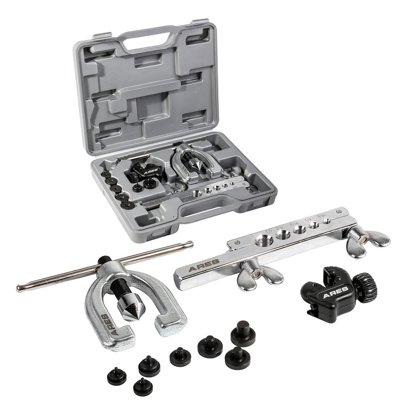 Double Flaring Tool Set with Extra Adapters