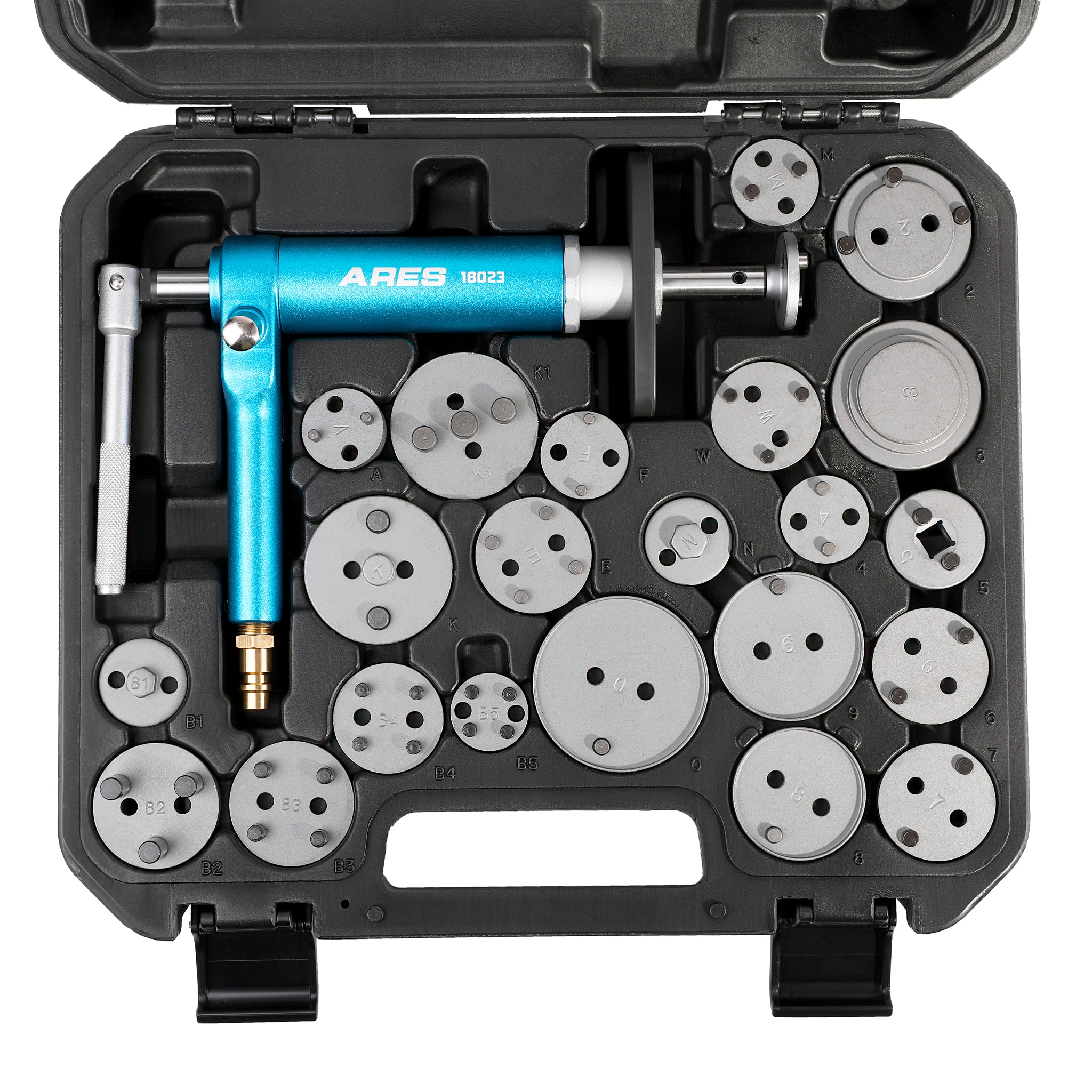 23-Piece Brake Caliper Wind Back Tool Set – ARES Tool, MJD