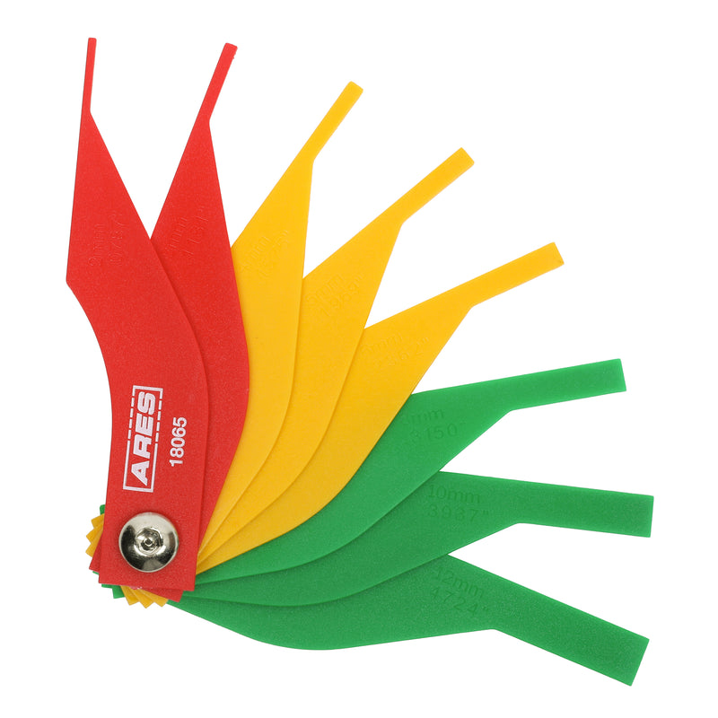 8-Piece Plastic Brake Gauge Tool Set