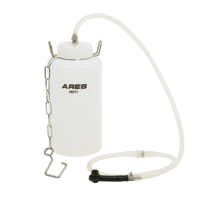 1L Brake Bleeding Fluid Reservoir Bottle with Check Valve