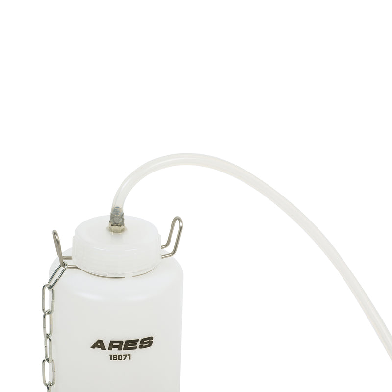 1L Brake Bleeding Fluid Reservoir Bottle with Check Valve